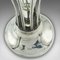 Small English Edwardian Art Nouveau Stem Vase in Silver and Glass, 1910s 10
