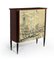 Mid-Century Cocktail Cabinet with Venice Motif 2