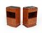 Art Deco Bedside Cabinets in Amboyna, 1925, Set of 2, Image 8