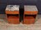 Art Deco Bedside Cabinets in Amboyna, 1925, Set of 2, Image 6