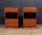 Art Deco Bedside Cabinets in Amboyna, 1925, Set of 2, Image 3
