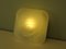 Belgian Veiled Milk Glass Ceiling Lamp from Massive, 1980s, Image 6