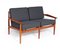 Mid-Century Teak Sofa von Arne Vodder für Glostrup 1