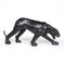 Large Leather Covered Panther Sculpture, 1950s, Image 1