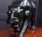 Large Leather Covered Panther Sculpture, 1950s 12