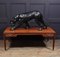 Large Leather Covered Panther Sculpture, 1950s 7