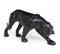 Large Leather Covered Panther Sculpture, 1950s, Image 2