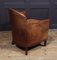 French Art Deco Leather Club Chair, 1920s, Image 7