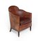 French Art Deco Leather Club Chair, 1920s 1