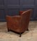 French Art Deco Leather Club Chair, 1920s, Image 11