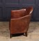 French Art Deco Leather Club Chair, 1920s, Image 9