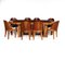Art Deco Dining Table and Chairs from Hillle, 1930s, Set of 9, Image 1