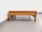 Vintage Square Coffee Table in Solid Oak, 1960s 12