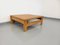 Vintage Square Coffee Table in Solid Oak, 1960s 2