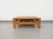 Vintage Square Coffee Table in Solid Oak, 1960s 3
