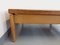 Vintage Square Coffee Table in Solid Oak, 1960s, Image 6