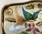 Panel o plato de porcelana de H. Bequet Quaregnon, Bélgica, años 60, Imagen 3