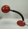 Black and Orange Elbow Table Lamp in the style of Targetti Sankey, Italy, 1970s 1