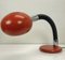 Lampe de Bureau Elbow Noire et Orange dans le style de Targetti Sankey, Italie, 1970 10