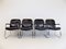 Leather Office Chairs from Grahlen, 1980s, Set of 4, Image 1