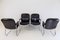 Leather Office Chairs from Grahlen, 1980s, Set of 4 25