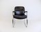 Leather Office Chairs from Grahlen, 1980s, Set of 4 21