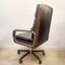 Swivel Armchair in Rosewood and Leather from AG Barcelona, Spain, 1960s 5