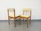 Wood and Skai Chairs from Baumann, 1970s, Set of 2 3