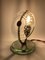 Lámpara de mesita de noche italiana, años 40, Imagen 8
