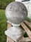 Grandes Boules de Colonne de Jardin Ornementale, France, 1950s, Set de 2 4