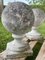 Large French Ornamental Garden Column Balls, 1950s, Set of 2 9