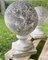 Large French Ornamental Garden Column Balls, 1950s, Set of 2 6