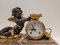 Französische Uhr Napoleon III aus Marmor und Ormolú 29