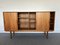 Credenza nr. 19 in teak con ante scorrevoli di Gunni Omann per Omann Jun, anni '60, Immagine 9