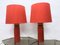 Ceramic Table Lamps by Uno & Östen Kristansson for Vittsjö, 1970s, Set of 2 5