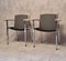 Armchairs in Strapontin and Chrome Metal by Fritz Hansen, 1970s, Set of 2 8