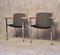 Armchairs in Strapontin and Chrome Metal by Fritz Hansen, 1970s, Set of 2, Image 8