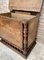 Baúl francés de madera tallada a mano de principios del siglo XX, Imagen 7