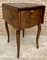 French Walnut Table with Wings, 1900s 4