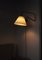 Lámpara de pared danesa de latón, años 50, Imagen 10