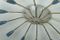 Lampada da soffitto Sputnik Spider a 12 braccia, anni '50, Immagine 4