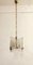 Lámpara de techo italiana de cristal de Murano, años 70, Imagen 2