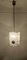 Lámpara de techo italiana de cristal de Murano, años 70, Imagen 9