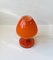 Orange Table Lamp in Glass from Hans-Agne Jakobsson AB Markaryd, 1960s, Image 7