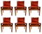 Monk Chairs von Afra & Tobia Scarpa für Molteni, Italien, 1974, 6er Set 1