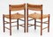 Dordogne Chairs attributed to Charlotte Perriand for Robert Sentou, France, 1960s, Set of 2 12