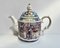 Englische Oliver Twist Teekanne aus Porzellan von James Sadler 4