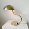 Lampe de Bureau Ajustable Mid-Century en Laiton, Italie, 1950s 4