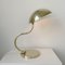 Lampe de Bureau Ajustable Mid-Century en Laiton, Italie, 1950s 2