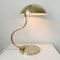 Lampada da tavolo Mid-Century regolabile in ottone, Italia, anni '50, Immagine 10